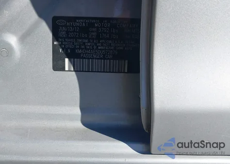 2013 Hyundai Elantra Gls/Limited from USA, damaged, VIN KMHDH4AE5DU572879